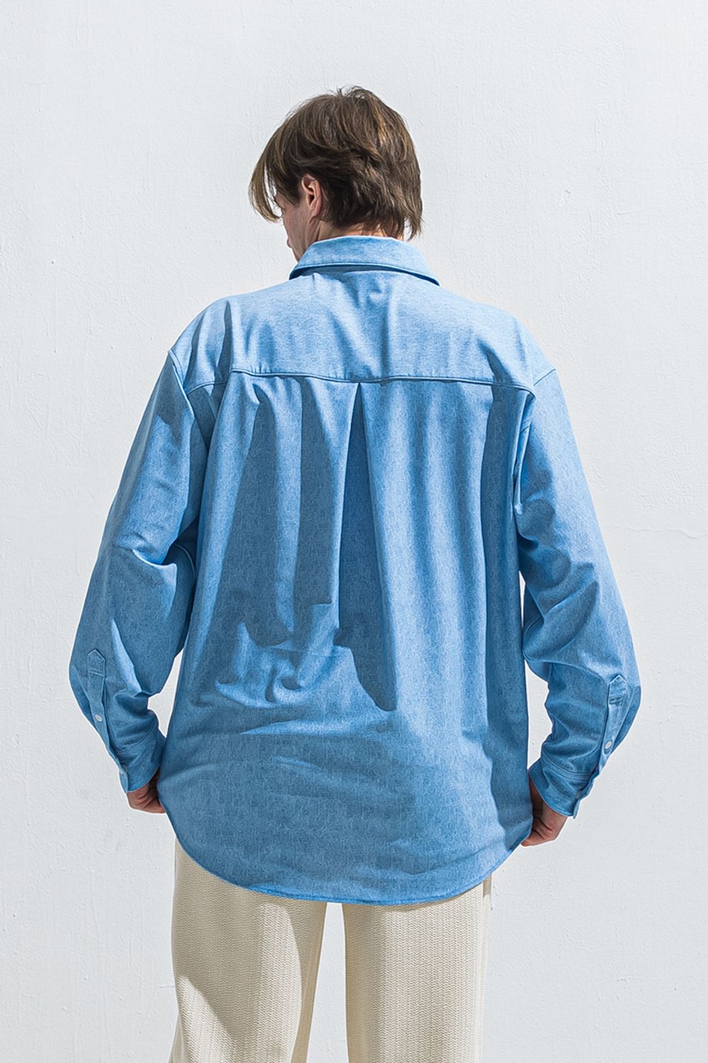 RUSH JACK SHIRTS / ラッシュガード ロングスリーブシャツ （ライトインディゴ） (5月中旬入荷予定) ※オーダー締切:2月15日(日)18時