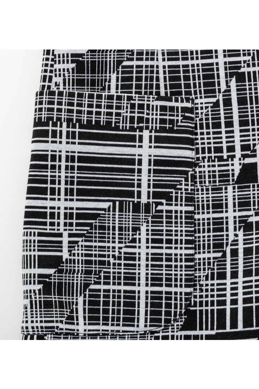 【26SS】 GEOMETRIC CLASSIC JACQUARD JACKET / ジオメトリック総柄 テーラードシングルジャケット (ブラック) (2月上旬入荷予定)