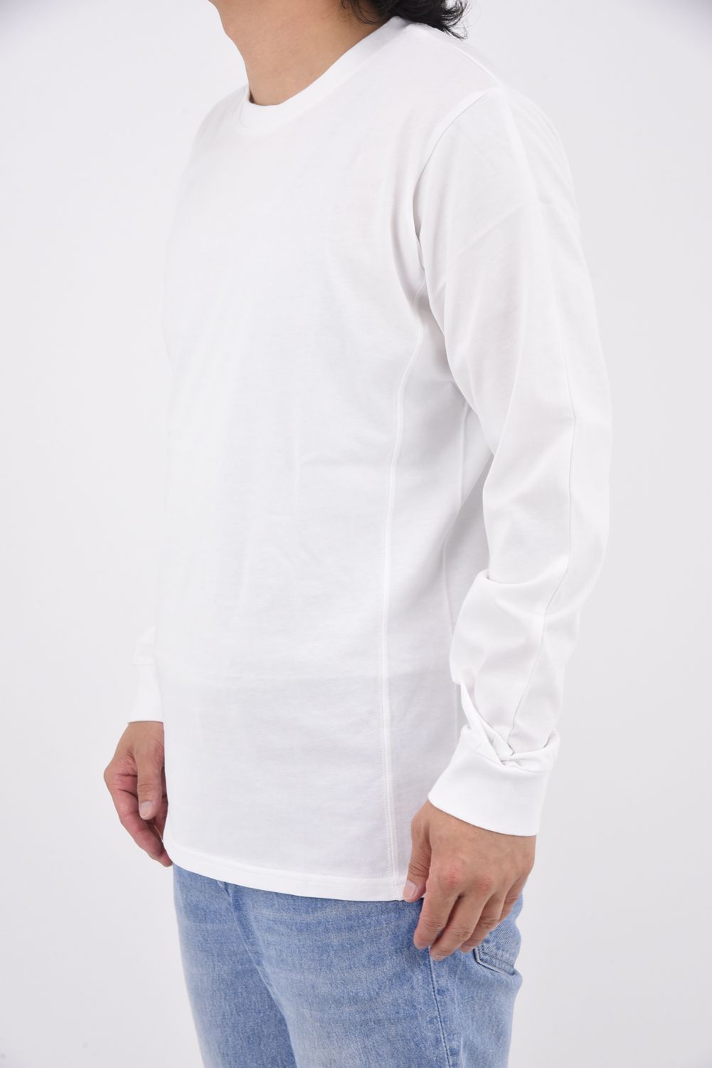 BACK LOGO LONG SLEEVE / バックロゴ  ロングスリーブ ホワイト