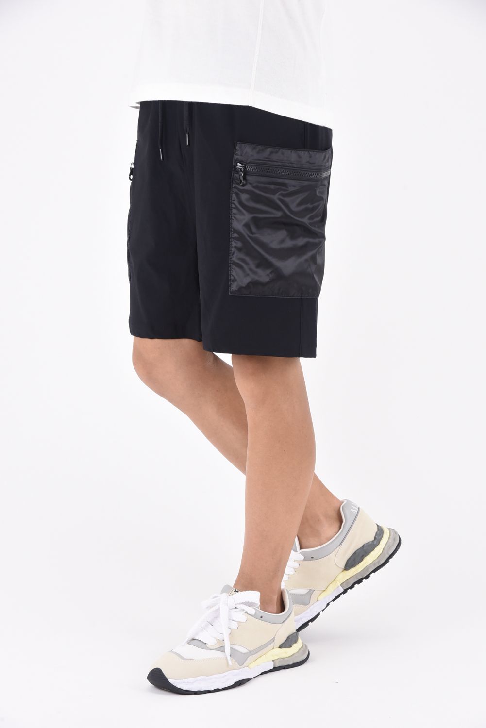 NYLON GR SHORTS / ナイロンギア ショートパンツ ブラック