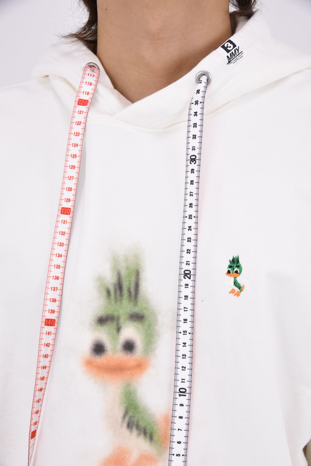 LEON PRINTED SWEAT HOODIE / キャラクタープリント パーカー (ホワイト)