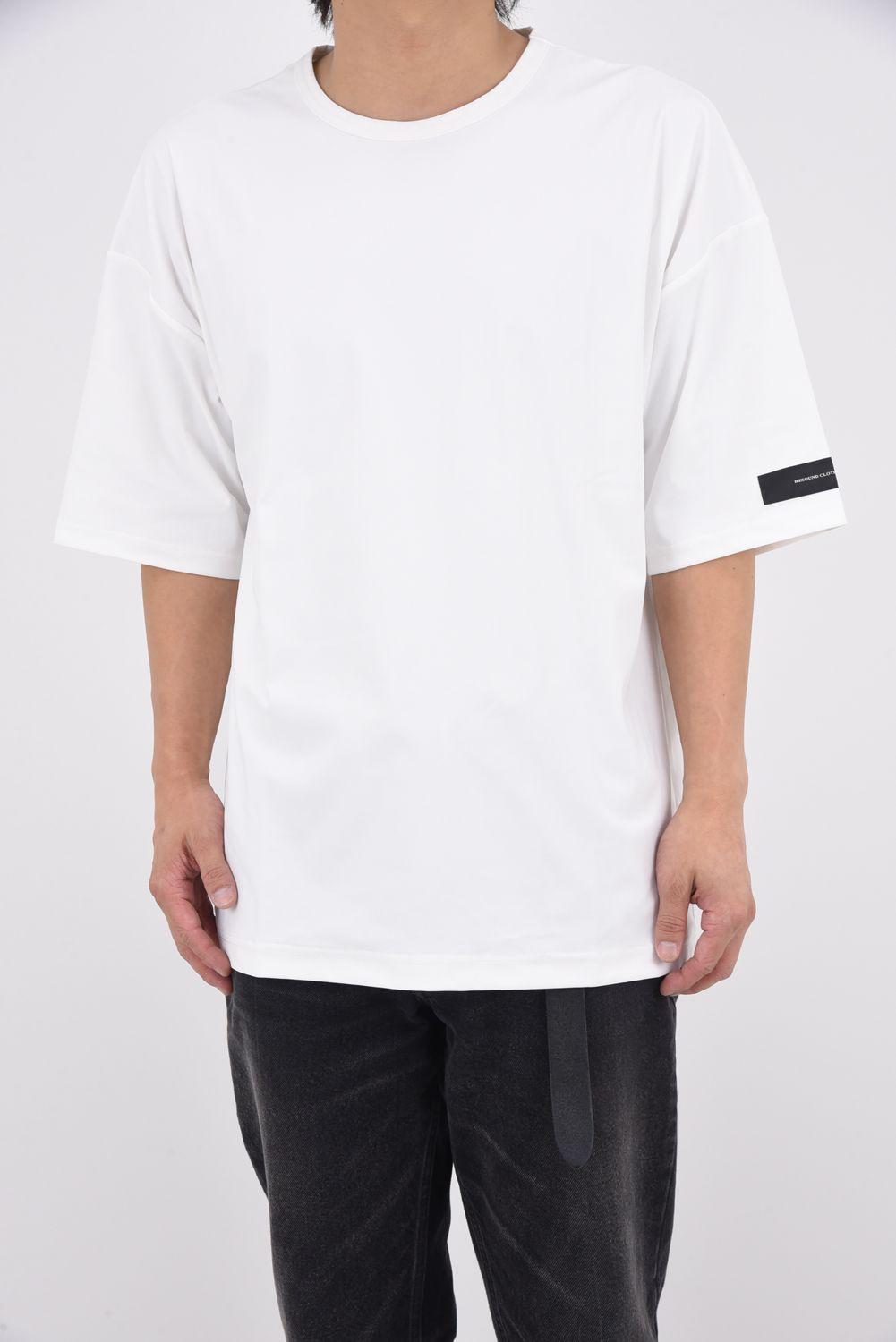 NYLON OVER  TEE / ナイロン オーバーサイズ Tシャツ （ホワイト）