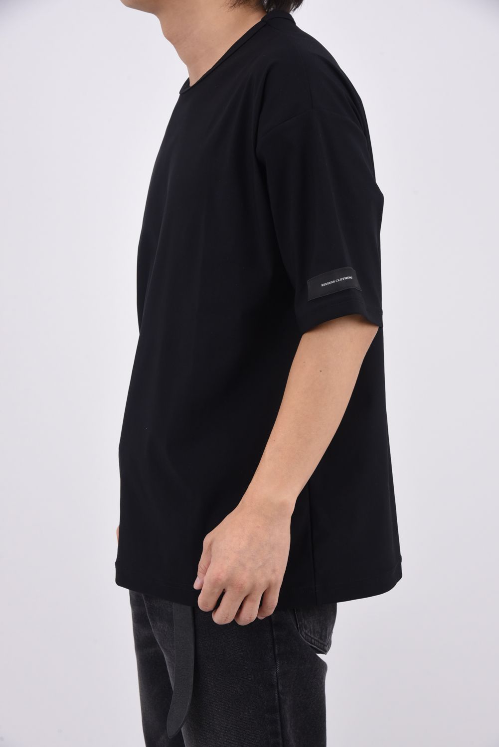 NYLON OVER  TEE / ナイロン オーバーサイズ Tシャツ （ブラック）