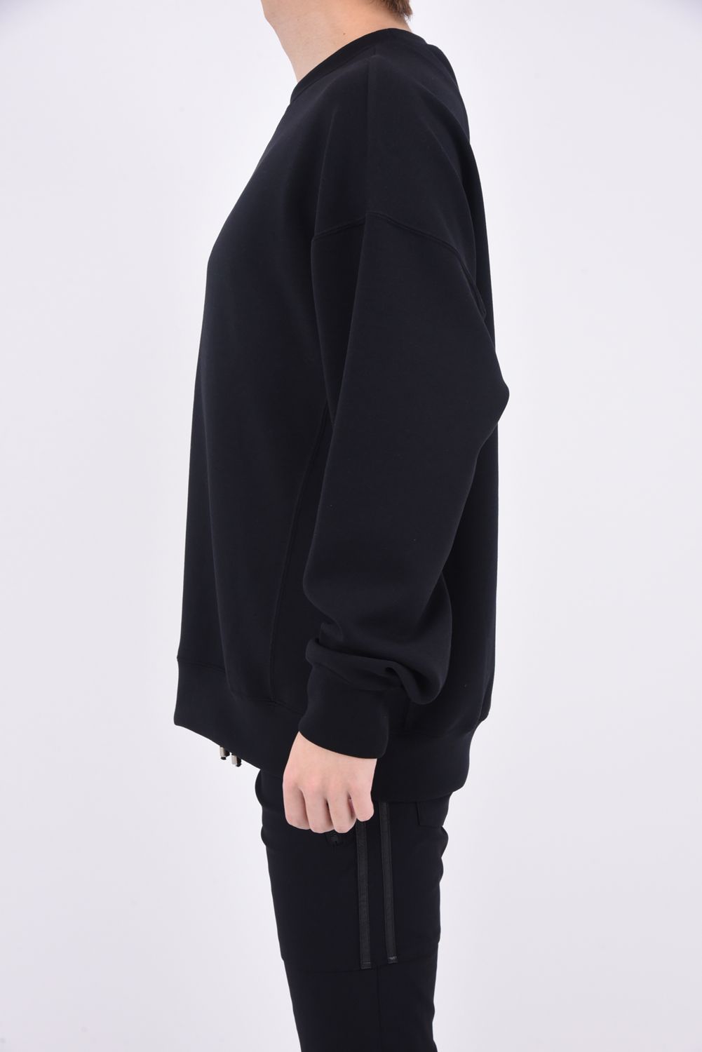 L/S CREW / ロゴプリント ロングスリーブ クルーネック ブラック