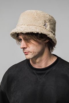 BOA BUCKET HAT / ボアアバケットハット (ベージュ) (12月上旬入荷予定) ※オーダー締切：9月1日(月)18:00