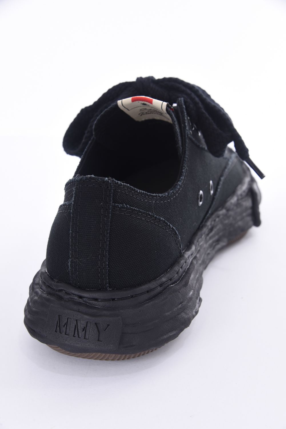 "PETERSON23" OG sole canvas Low-top Sneaker / ダックテイラー キャンバス ローカット ブラック/ブラック