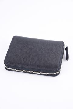 ROUND ZIP MINI WALLET / LA393GT ラウンドジップ ミニウォレット ブラック / グレー