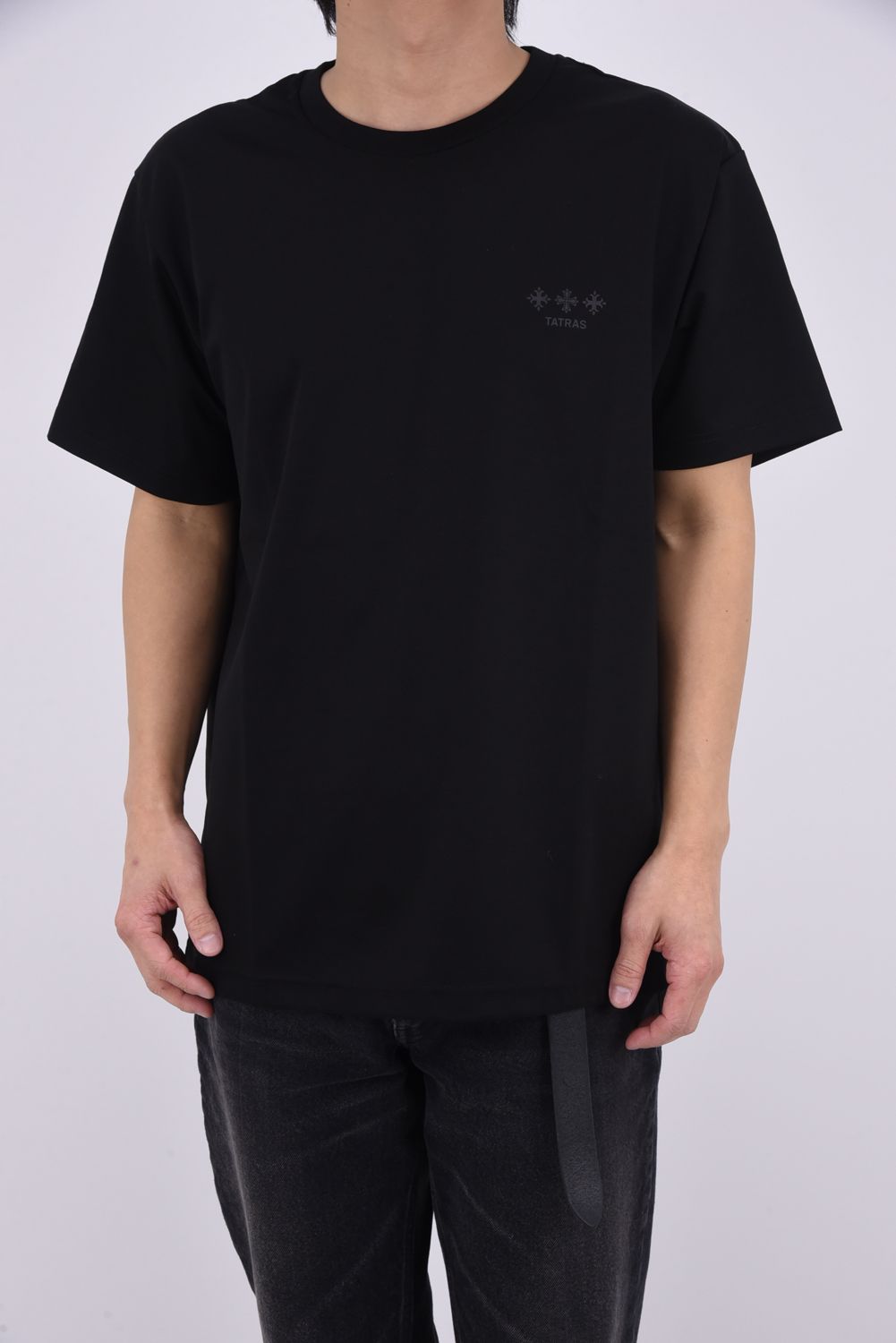 ORESTE (オレステ) / ブランドロゴ 半袖 Tシャツ (ブラック)