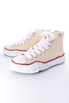 "PETERSON HIGH" OG sole canvas hi cut sneaker / オリジナルソール キャンバス ハイカットスニーカー ナチュラル