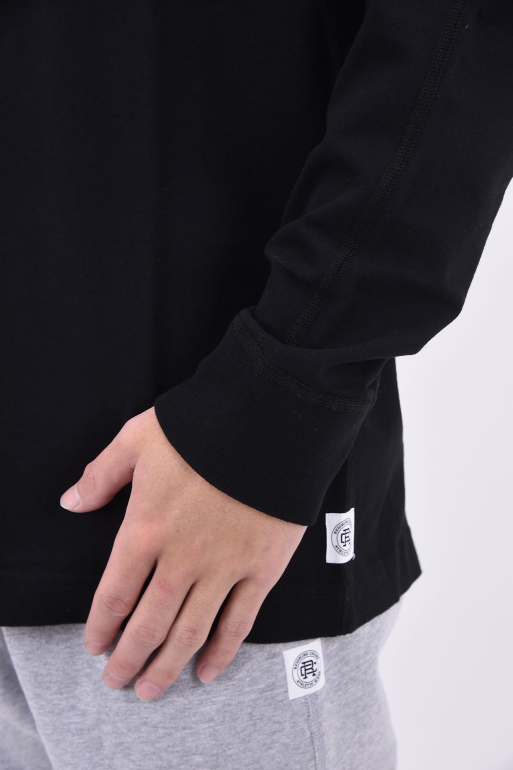 【国内正規品】 MIDWEIGHT JERSEY LONG SLEEVE / ミッドウェイト ジャージ 長袖Tシャツ ブラック