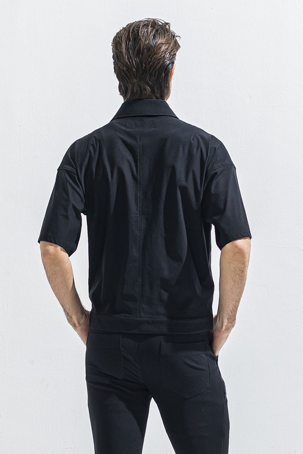 CPO HALE SHIRTS JK / ハーフスリーブ シャツジャケット （ブラック） (5月上旬入荷予定) ※オーダー締切:2月15日(日)18時