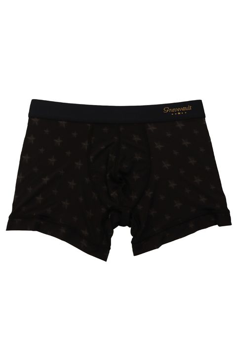 【待望のサイズ.XL入荷】 Star Studs Short Boxer - ダークネス ブラック
