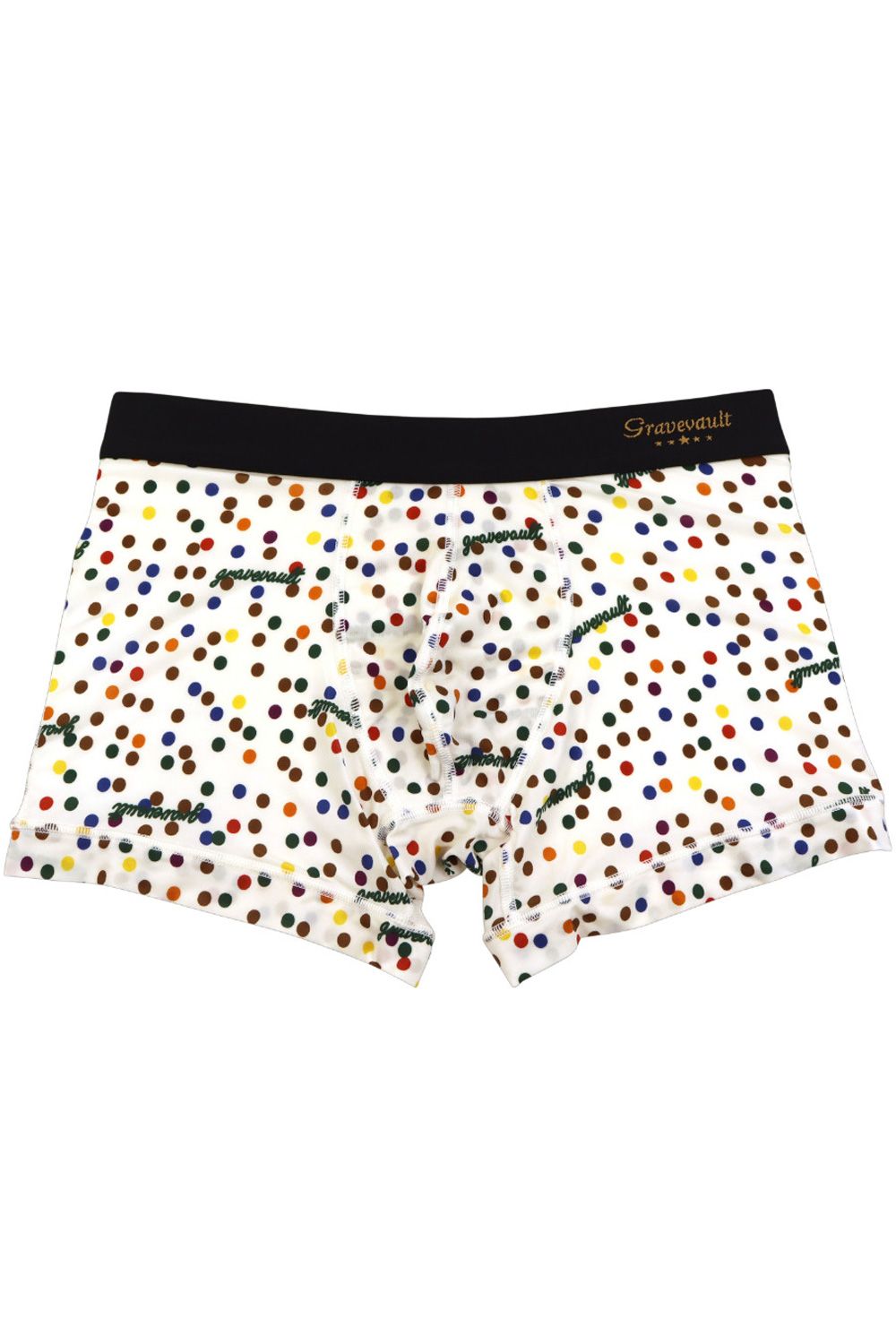 【待望のサイズ.XL入荷】 Dot Short Boxer - ホワイト