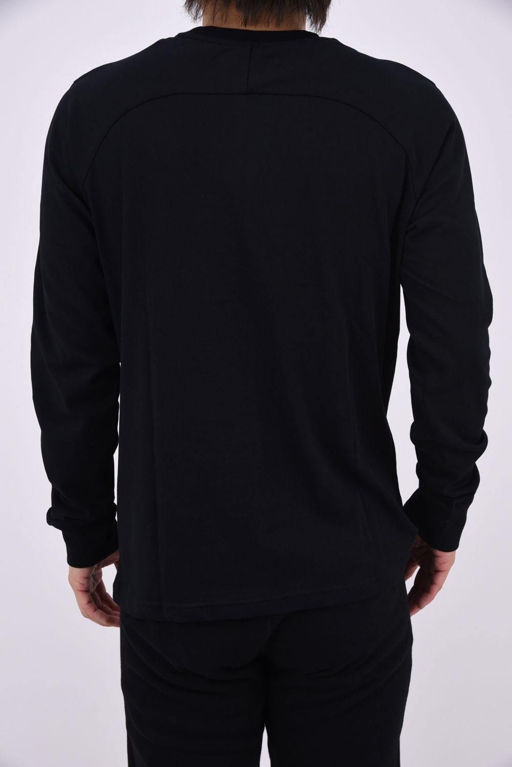 【26AW】 JEWELRY LOGO MERCERIZED LONG-SLEEVE T-SHIRT / ジュエリーロゴ マーセライズドコットン 長袖Tシャツ (ブラック)