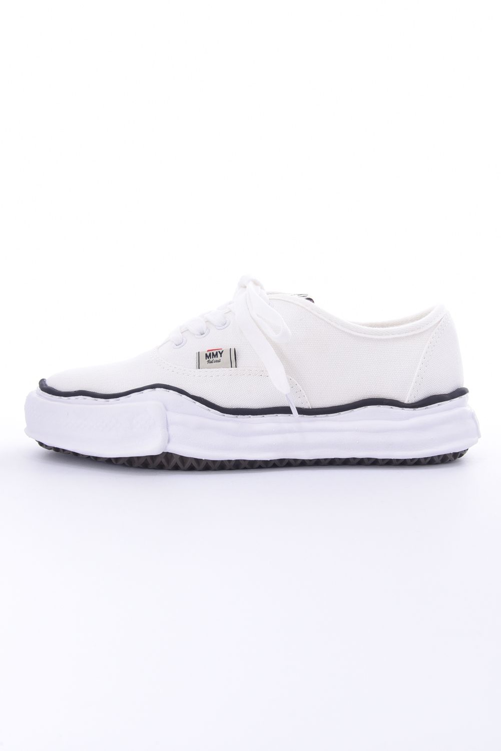 "BAKER LOW" OG sole lowcut sneaker / ベイカー オリジナルソール キャンバス ローカットスニーカー ホワイト