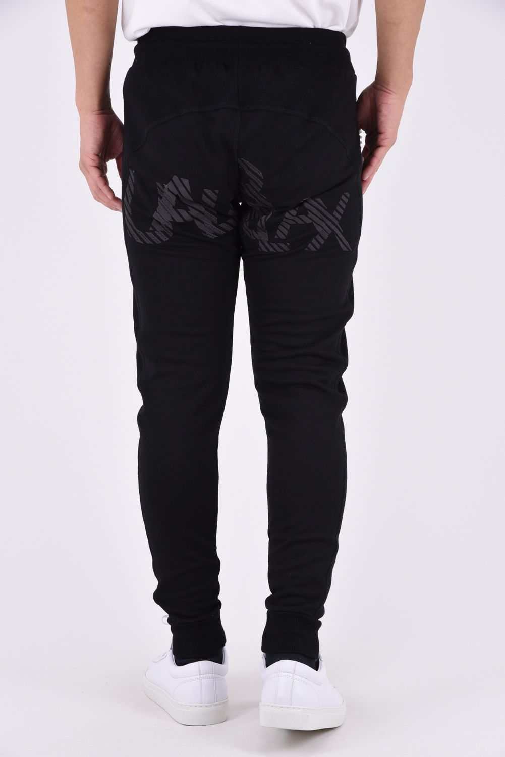 【26AW】 TC FRENCH TERRY SHADOW LOGO LONG PANTS / フレンチテリー シャドーロゴ ロングパンツ (ブラック)