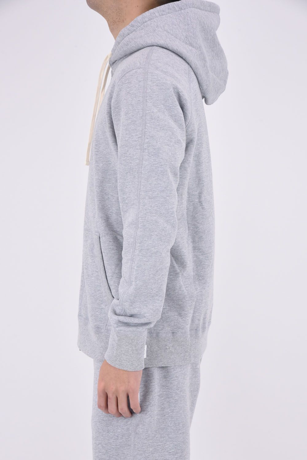 【国内正規品】 MIDWEIGHT TERRY FULL ZIP HOODIE / ミッドウェイトテリー フルジップパーカー ヘザーグレー