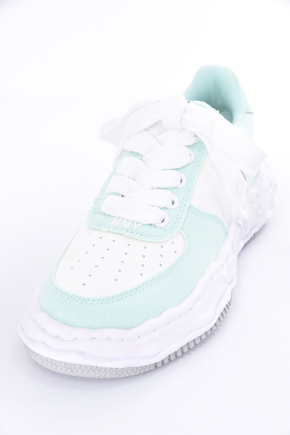 "WAYNE LOW"OG sole Canvas Low-Top sneaker / オリジナルソール キャンバス ローカットスニーカー ブルー / ホワイト