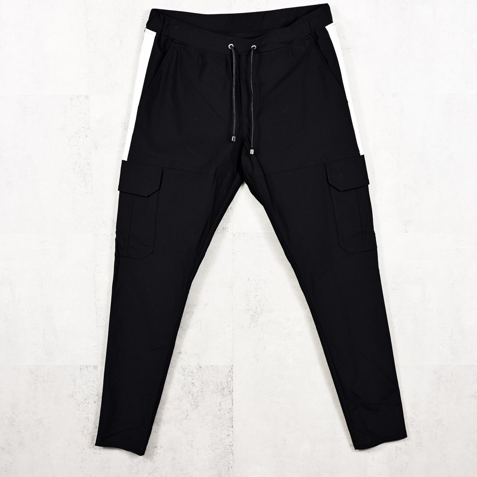 DARRELL CARGO PT / 【定番】 高機能ナイロン マイクロファイバー イージーカーゴパンツ (ブラック) （7月下旬入荷予定）※オーダー締切:5月23日(土)17時