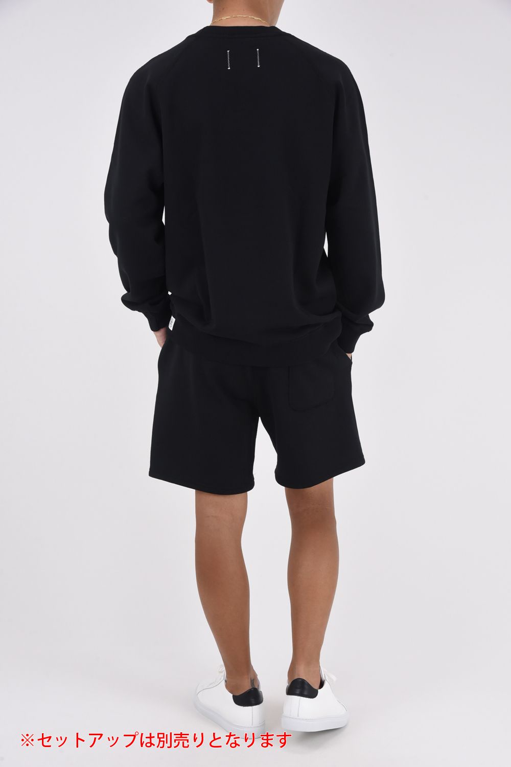 【国内正規品】 MIDWEIGHT TERRY CREWNECK CLASSIC/ ミッドウェイト クルーネックスウェット クラシックフィット ブラック