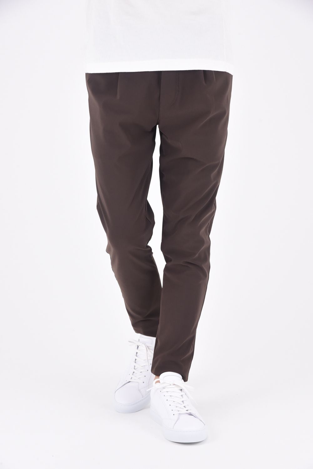 ORATA☆メンズ☆スラックスイージーパンツ ORATA - OX JERSEY SL TUCK PANTS / スラックス型イージーパンツ