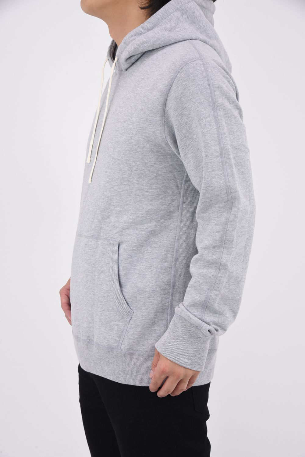 【国内正規品】 MIDWEIGHT TERRY PULLOVER HOODIE / ミッドウェイト プルオーバーフーディー ヘザーグレー