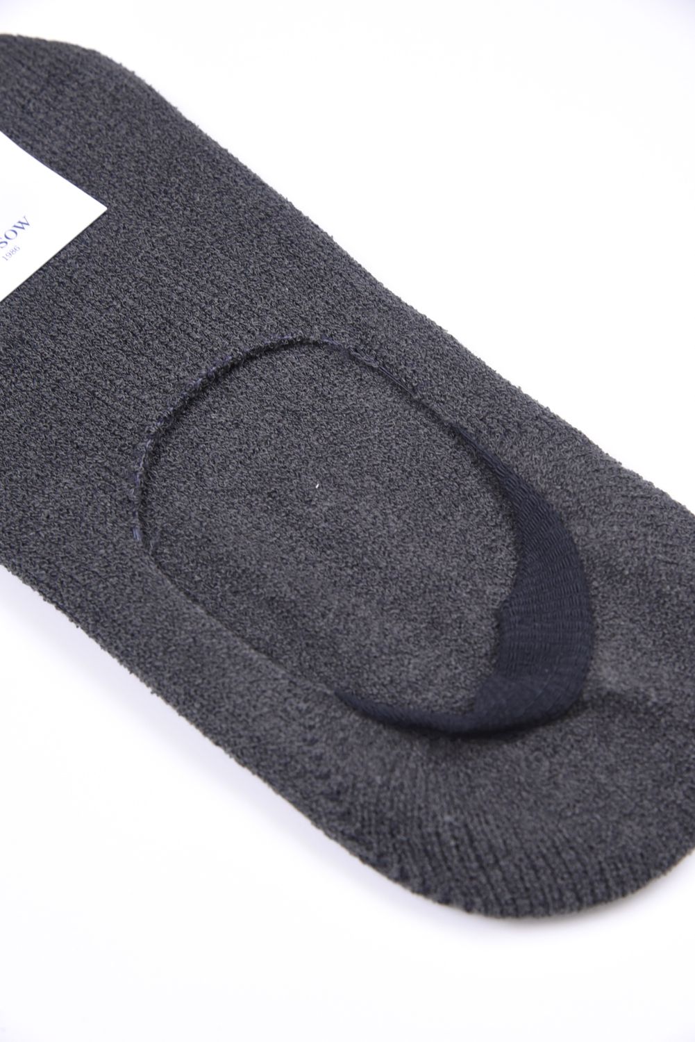 BOUCLE SNEAKER SOCKS / 日本製 ブークレ スニーカーソックス チャコール
