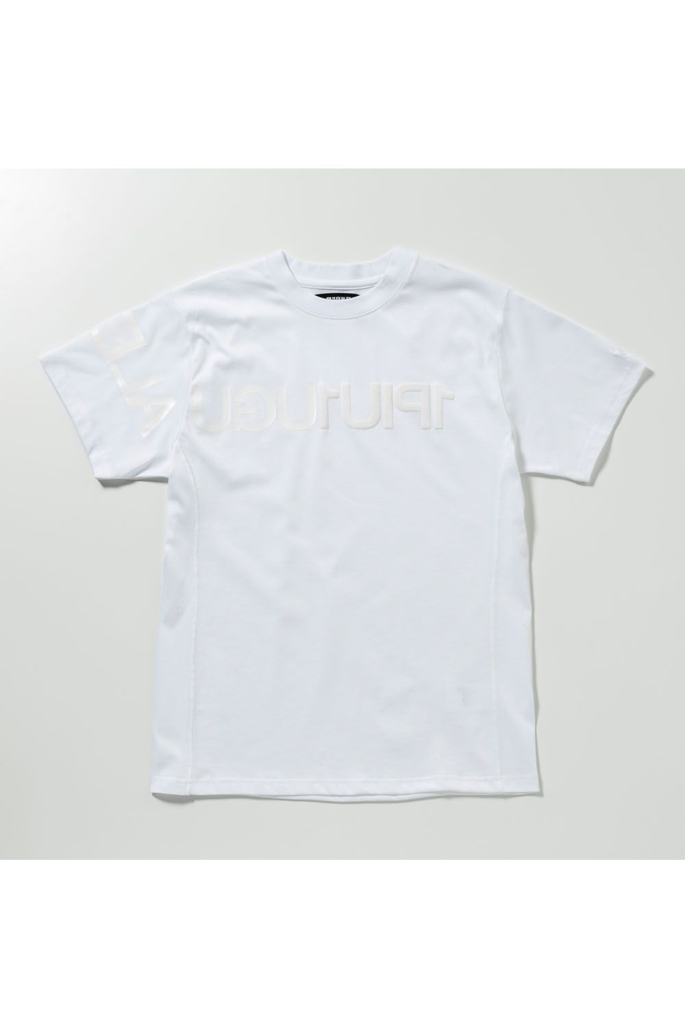 BIG LOGO INVERTED T-SHIRT / ビッグロゴ インバート Tシャツ (ホワイト)