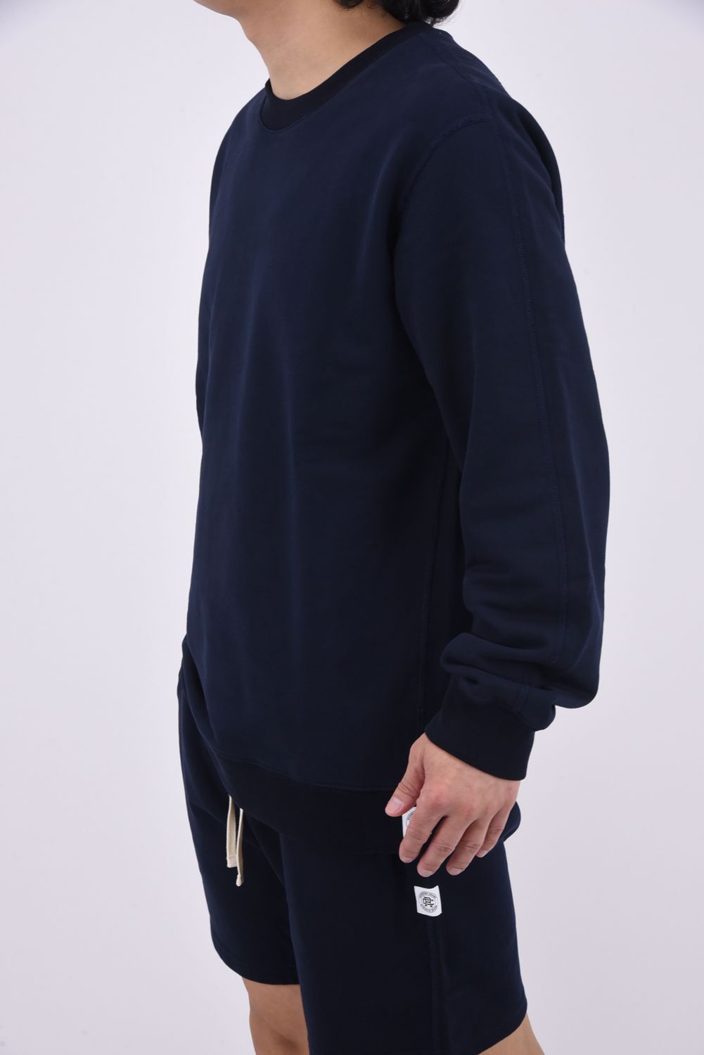 【国内正規品】 MIDWEIGHT TERRY CREWNECK CLASSIC/ ミ゙ッドウェイト クルーネックスウェット クラシックフィット ネイビー