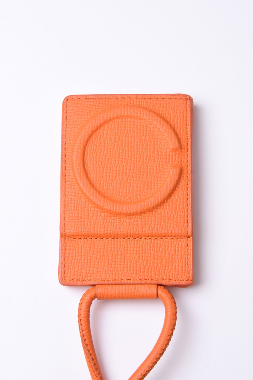 STRAPPED-ACCESSORY-CARDCASE / ストラップ付き MagSafe対応 ショルダーカードケース (キャロットオレンジ)