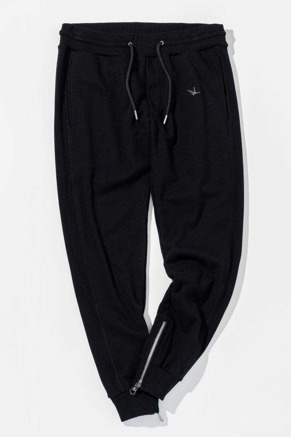 【26SS】 LUXURIOUS ZIP JOGGER PANTS / 裾ファスナー ジョガーパンツ (ブラック) (2月上旬入荷予定)