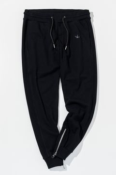 【26SS】 LUXURIOUS ZIP JOGGER PANTS / 裾ファスナー ジョガーパンツ (ブラック) (2月上旬入荷予定)