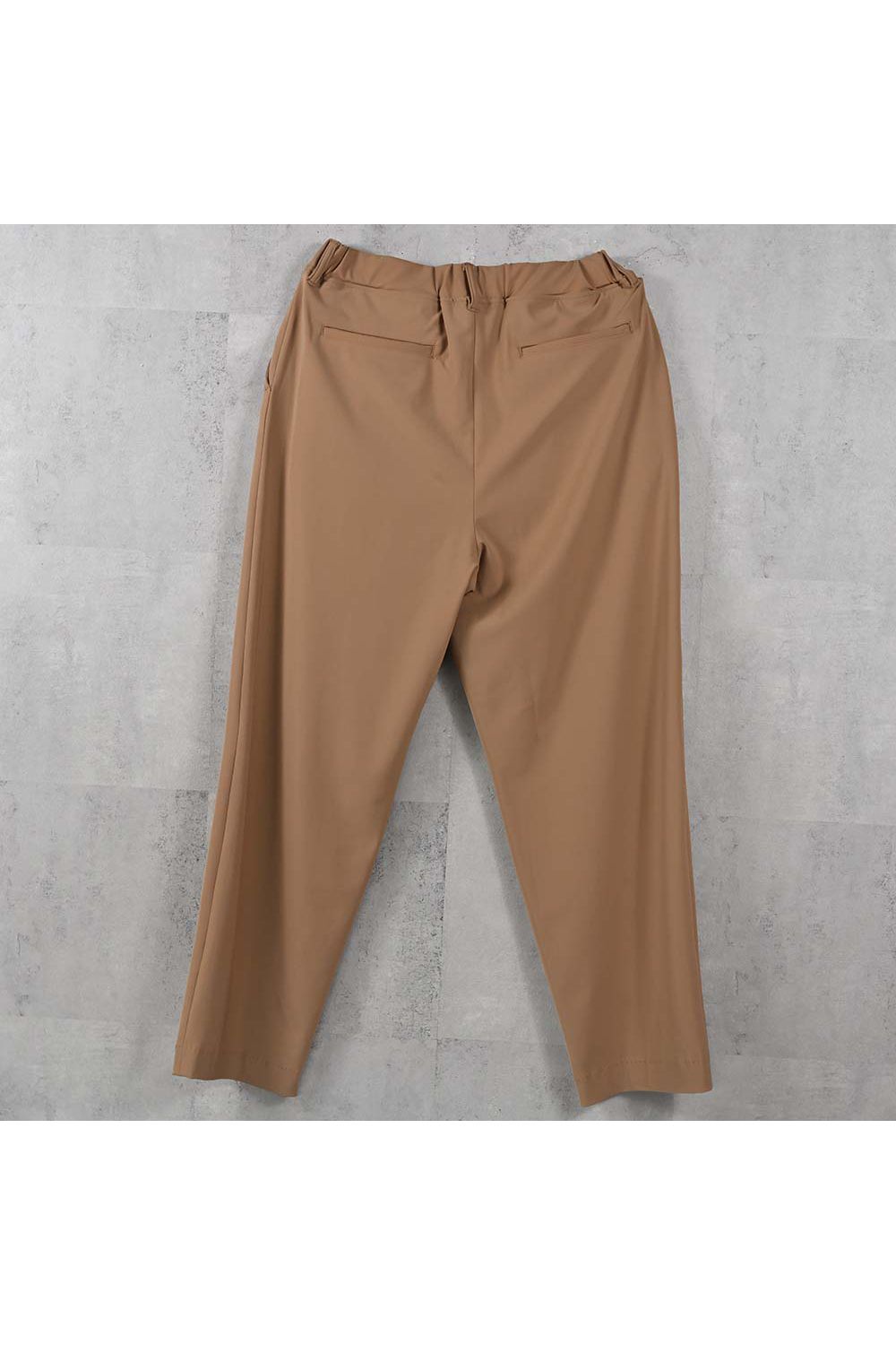BEN PANTS / ルーズフィット ワイドシルエット ロングパンツ (ブラウン) (5月中旬入荷予定) ※オーダー締切:2月15日(日)18時