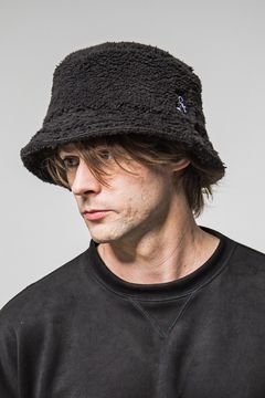 BOA BUCKET HAT / ボアアバケットハット (ブラック) (12月上旬入荷予定) ※オーダー締切：9月1日(月)18:00