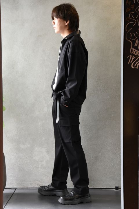 【RESOUND CLOTHING】 今季イチオシの襟レザーブルゾンを使用したスタイル