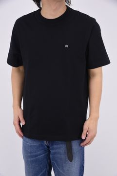 【国内正規品】【STANDARD FIT】 MIDWEIGHT JERSEY MONOGRAM T-SHIRT / ミッドウェイト ジャージ モノグラム 半袖Tシャツ ブラック