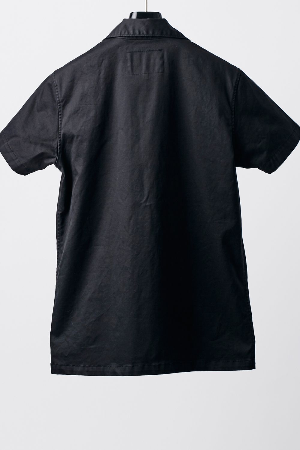 【BLACK MILITARY Vol.11】 UTILITY S/S SHIRTS-BLACK (8月末頃入荷予定 )※オーダー締切7/28(水)11:59迄