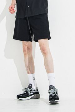 DENIM JERSEY SHORTS / ジャージーンズ ショートパンツ ブラック