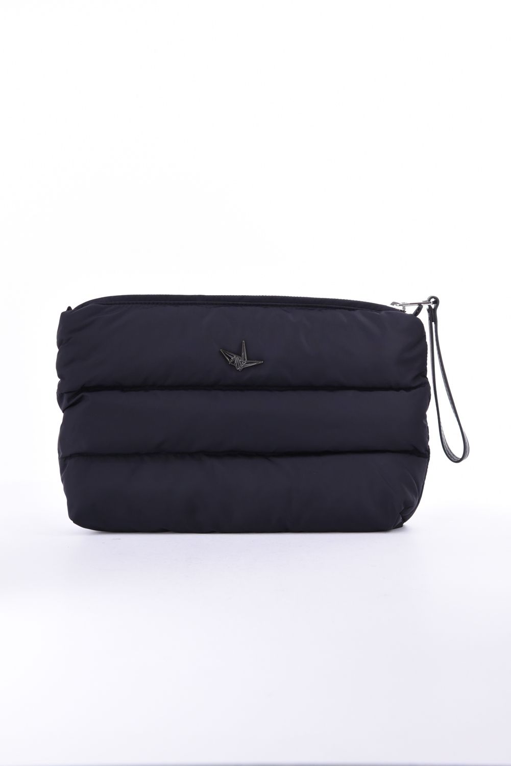 【26AW】 PUFFY NYLON CLUTCH BAG / ナイロン 中綿クラッチバッグ (ブラック)