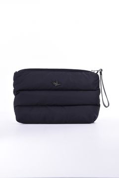 【26AW】 PUFFY NYLON CLUTCH BAG / ナイロン 中綿クラッチバッグ (ブラック)