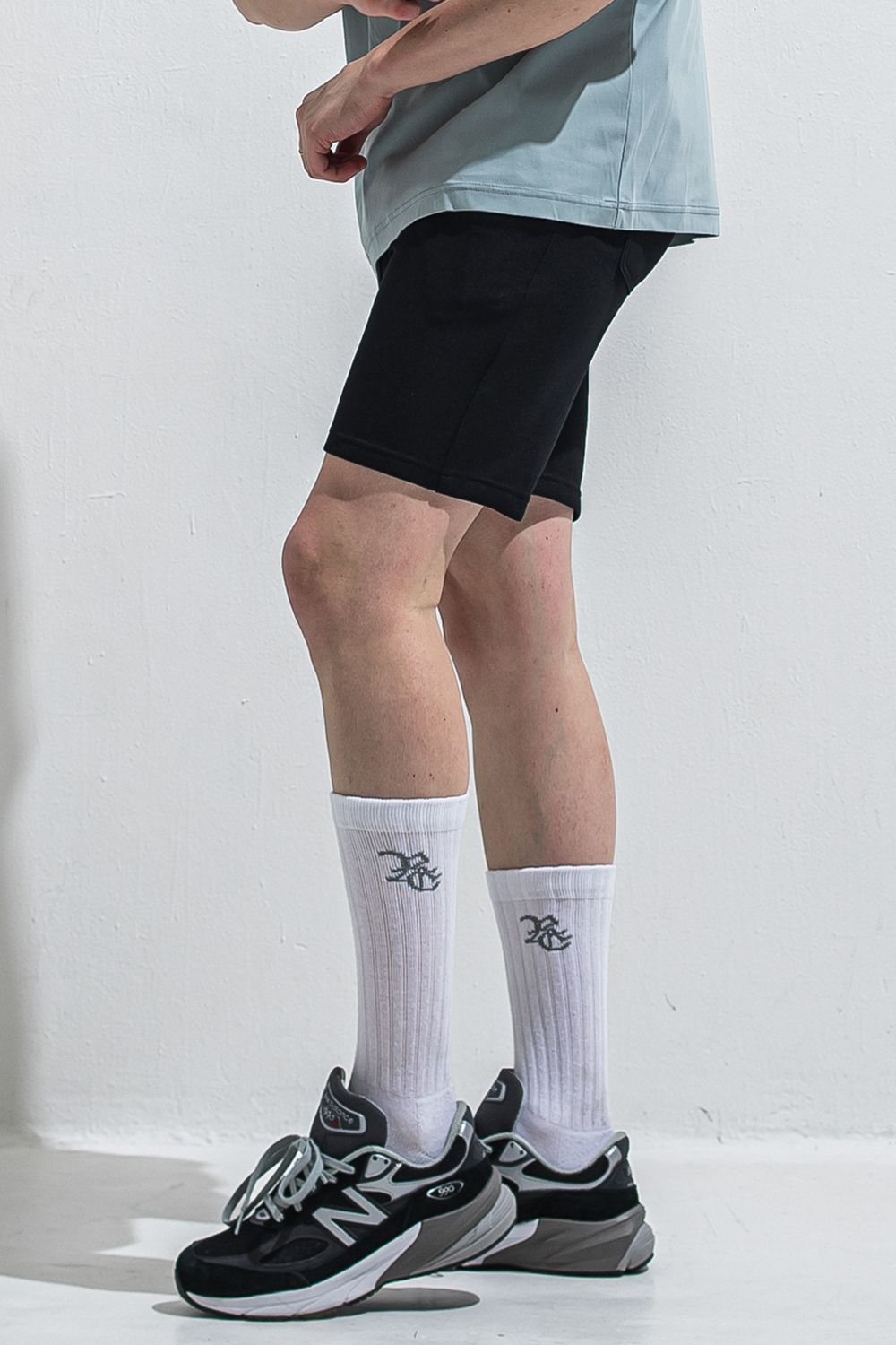 AZE SHORTS / リサイクルジャージ素材 ショートパンツ (ブラック) (5月末入荷予定) ※オーダー締切:2月15日(日)18時