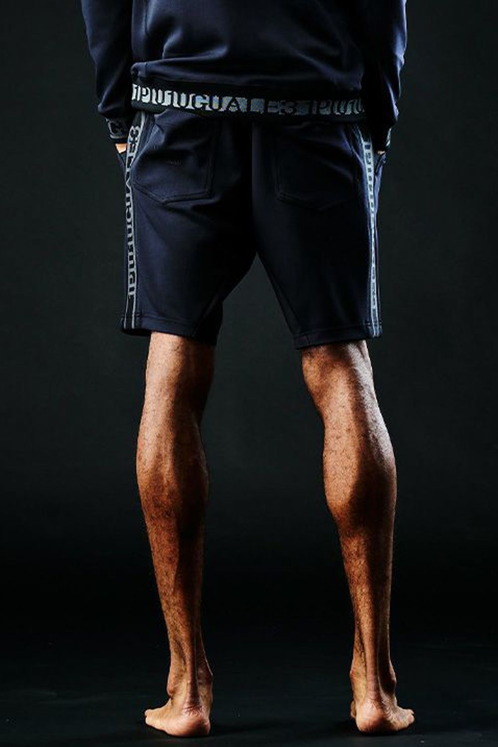 113SPORT PREMIUM WIDE SHORTS / ロゴ ワイド ショートパンツ ブラック
