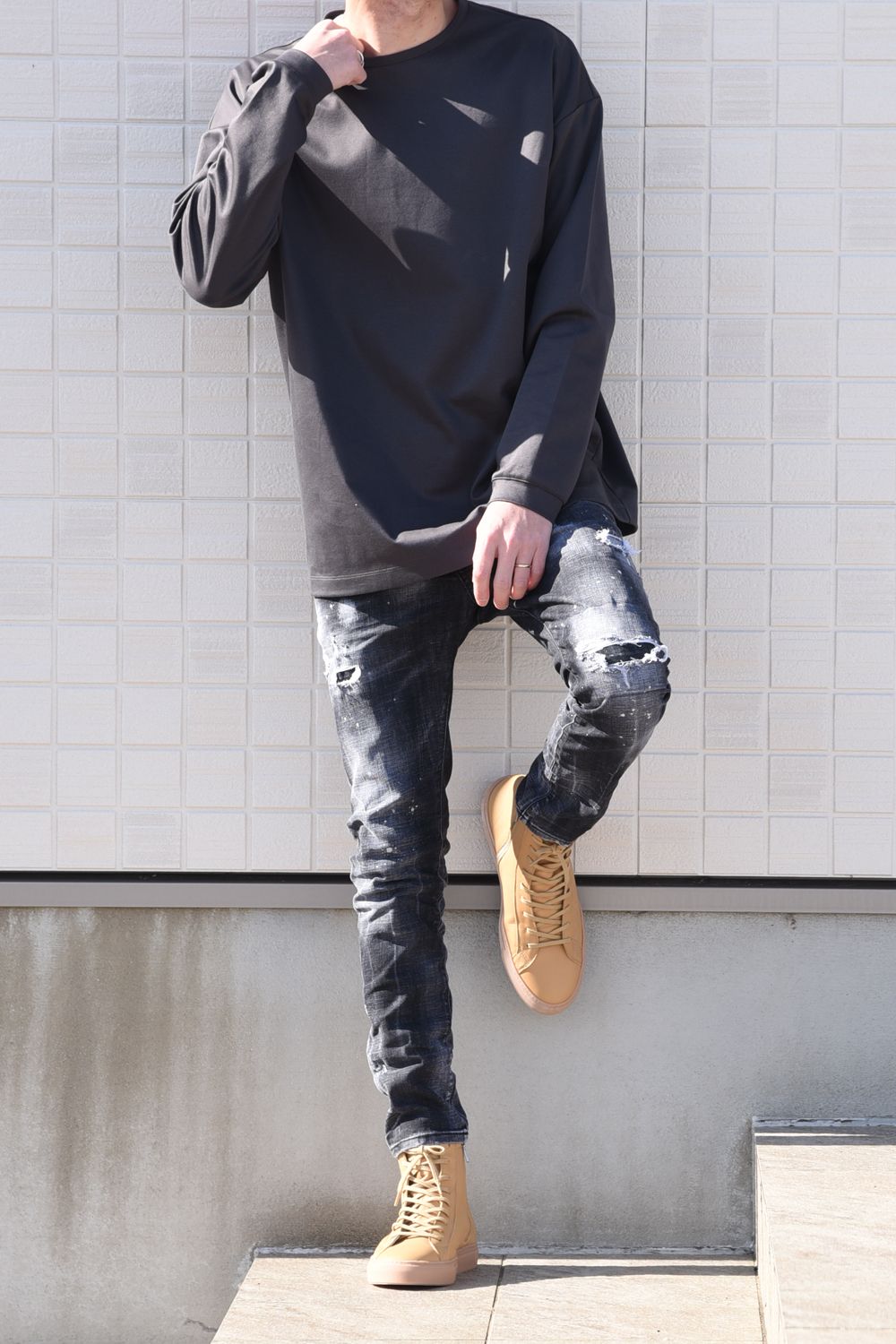 【RESOUND×gossip】別注ロンTを使用したStaff recommended style ②
