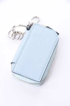 【残り1点】 SMART KEY CASE / LA111GT ゴートレザー スマートキーケース ソーダ / チャコールグレー