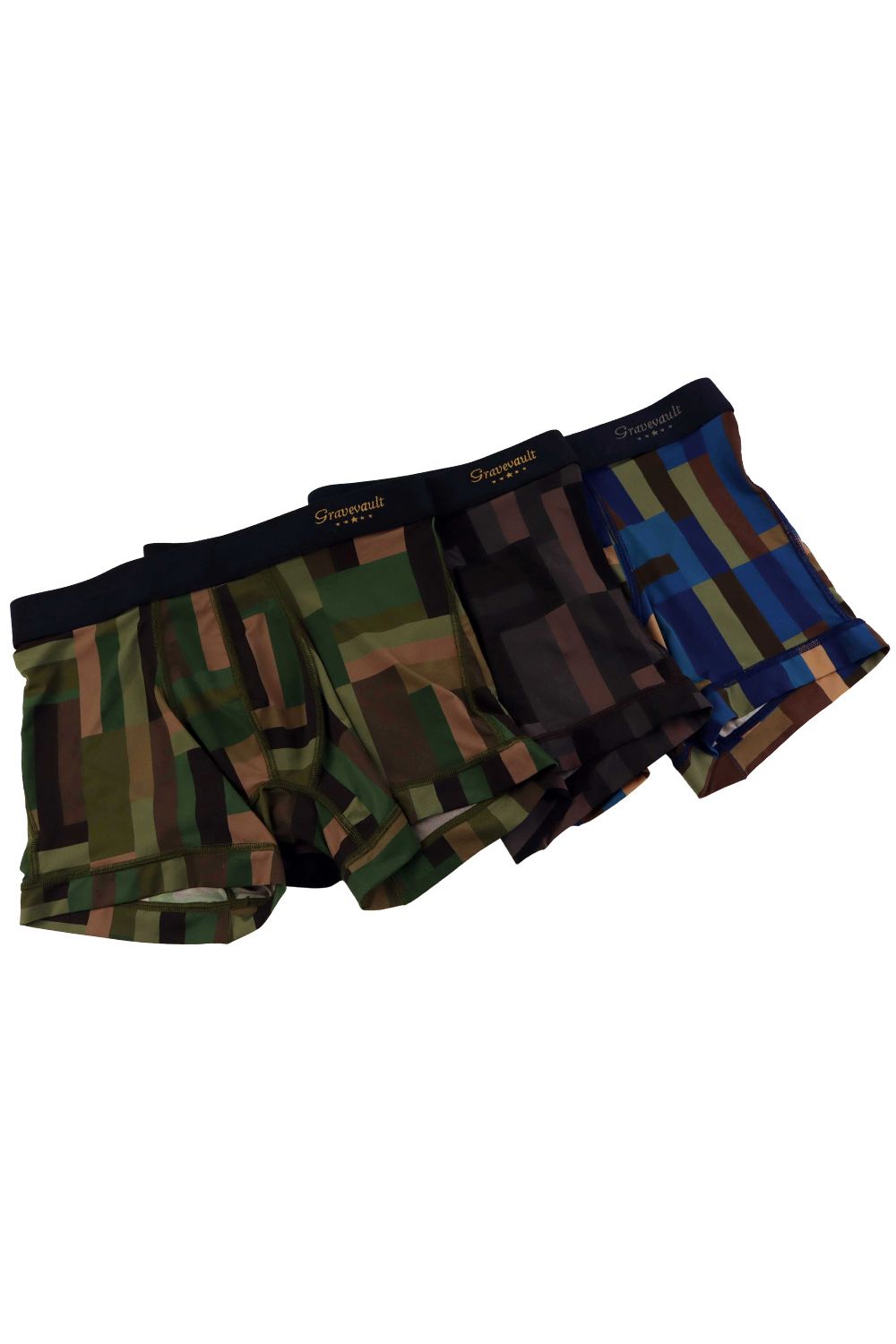 Modern Camou Short Boxer - コスモスブラック