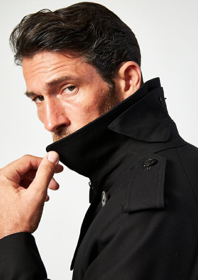 【BLACK MILITARY Vol.17】 FIRST TRENCH COAT BLACK (11月下旬入荷予定) ※オーダー締切 9/7(水)11:59迄