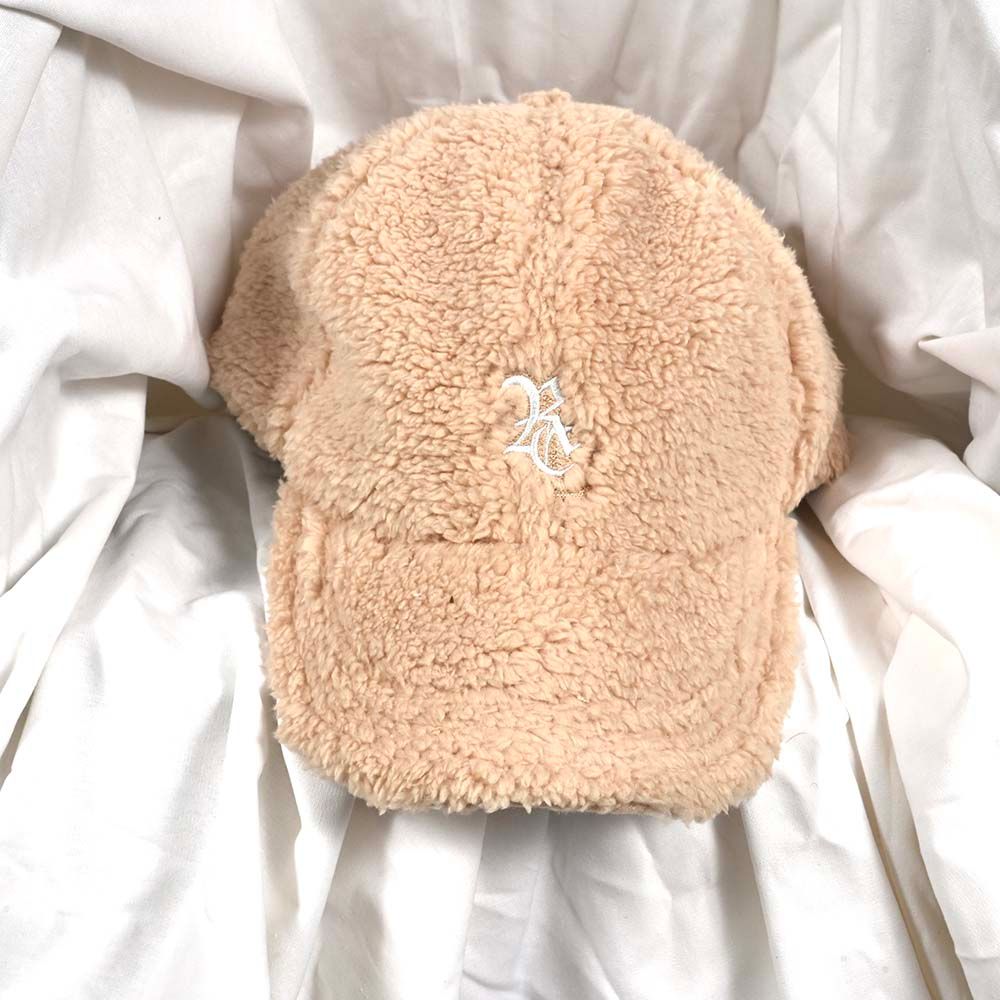 BOA LOW CAP /シルキーボア ローキャップ (ベージュ) (12月上旬入荷予定) ※オーダー締切:9月7日(月)17時