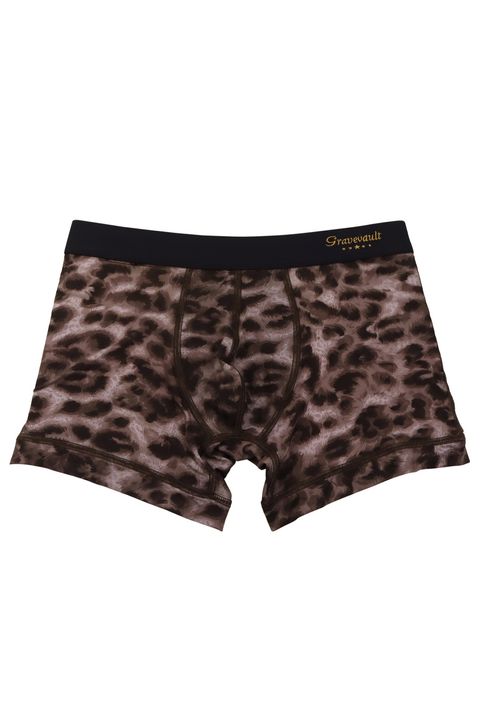LEOPARD Short Boxer - グレー