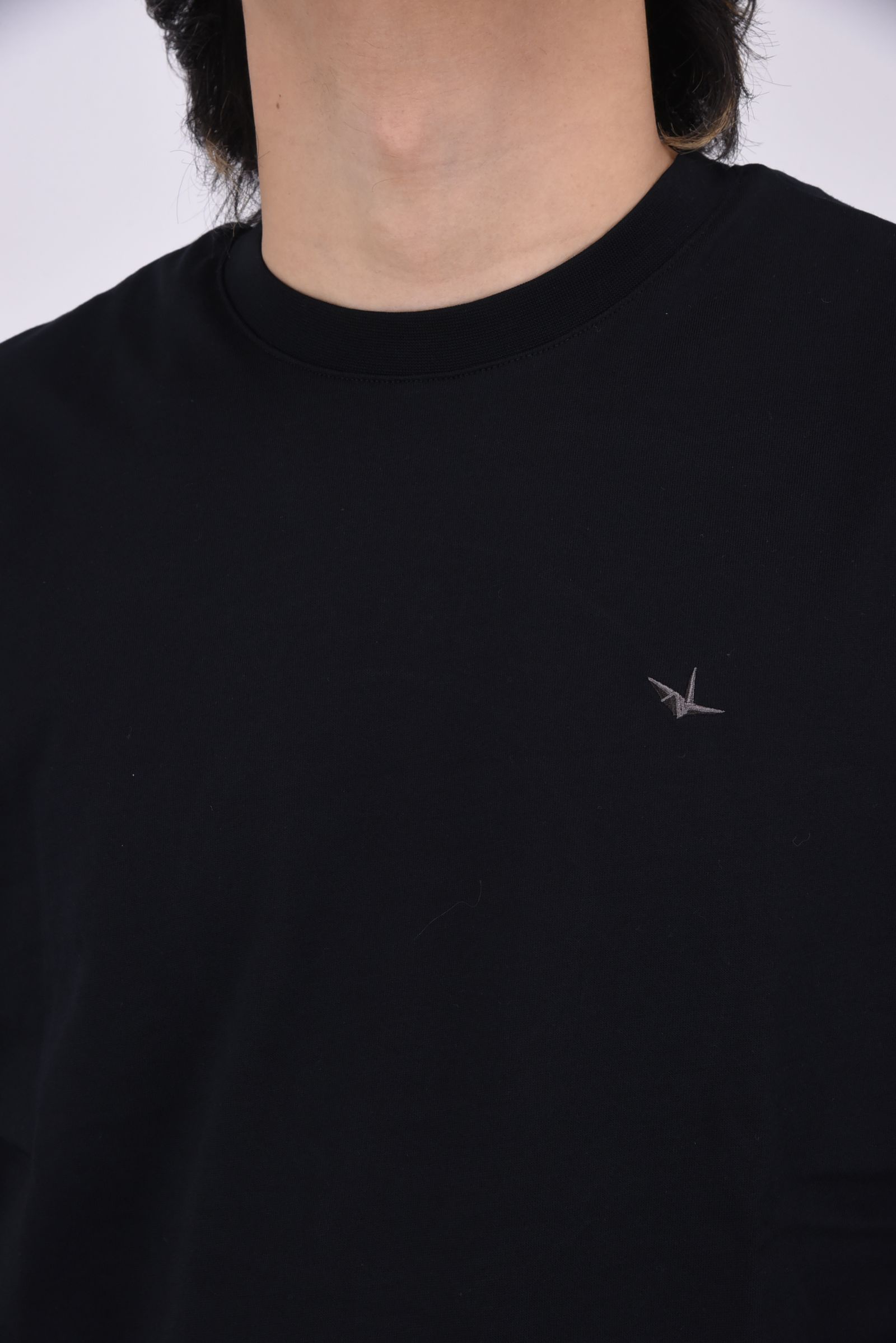 CIRCLE LONG T-SHIRT / サークルロゴ ロングスリーブ (ブラック)