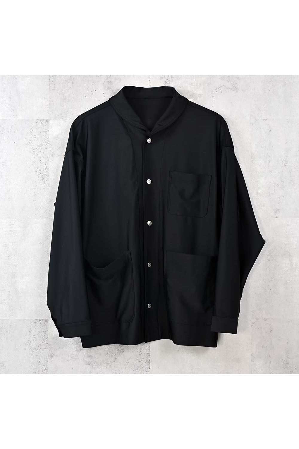 RUSH CAVER ALL/  ラッシュガード カバーオールジャケット (ブラック) (5月中旬入荷予定) ※オーダー締切:2月15日(日)18時